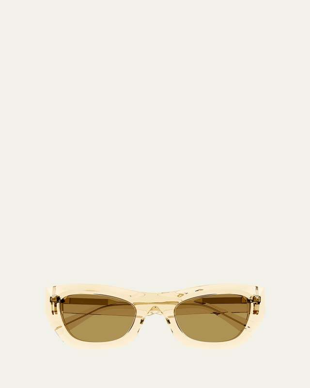 Acetate Cat-Eye Sunglasses